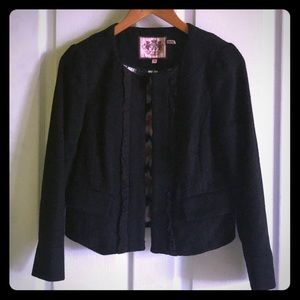 JUICY COUTURE BLACK JACKET SIZE: M